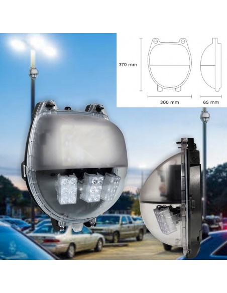 EQUIPO EMERGENCIA GAMASONIC 18W LED (3X6W) IP65 INDUST.