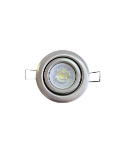 SPOT EMBUTIR DICRO MOVIL C/ ZOCALO 100MM PLATIL