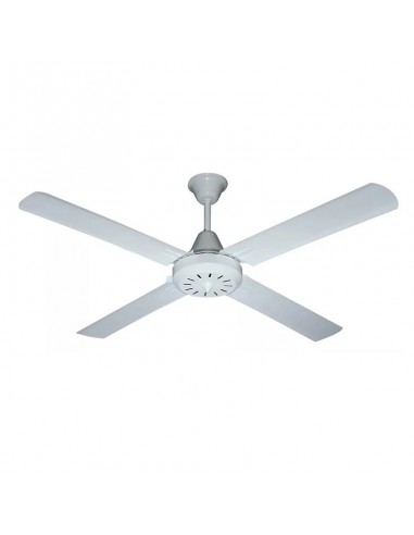 VENTILADOR TECHO 4 PAL METAL 5 VELOC BLANCO