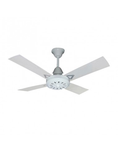 VENTILADOR TECHO 4 PAL ACRILICO 5 VELOC BLANCO