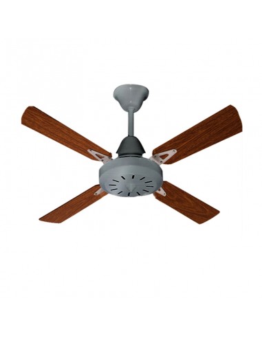 VENTILADOR TECHO 4 PAL MADERA NG 5 VELOC PLATIL