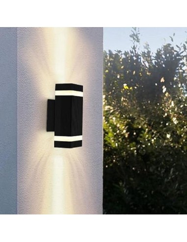 APLIQUE MAO II 2 LUCES GU10 PLATA CANDIL