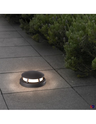 APLIQUE EXTERIOR LED EXITO PARA PISO COLOR...