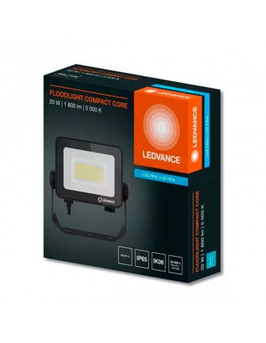 PROYECTOR LED LEDVANCE FL COMPACT IP65 20W...