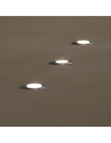 APLIQUE PISO EMBUTIR LED VK POINT 1W IP65 LUZ...