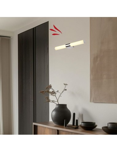 APLIQUE LED LUCILLE CROMO 10W LUZ CALIDA 3000K...