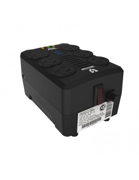 ESTABILIZADOR TRV POWERSAFE GAMER 2000VA 6T + 2 USB 1