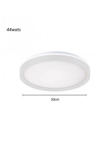 PLAFON LED SPLIT BLANCO 48W 50CMS LUZ CALIDA