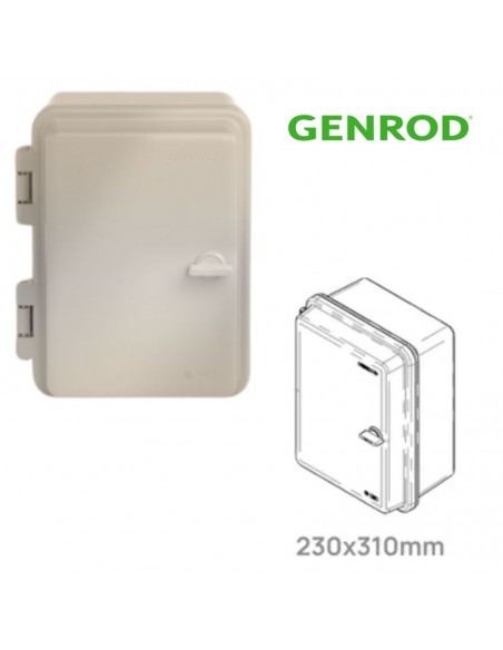 GABINETE QUADRI  PVC IP65 23X31X15 CM GENROD