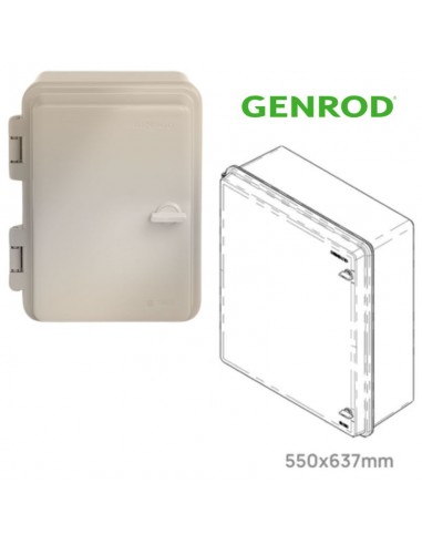 GABINETE QUADRI  PVC IP65 P/96 MOD 55X63,7X18...