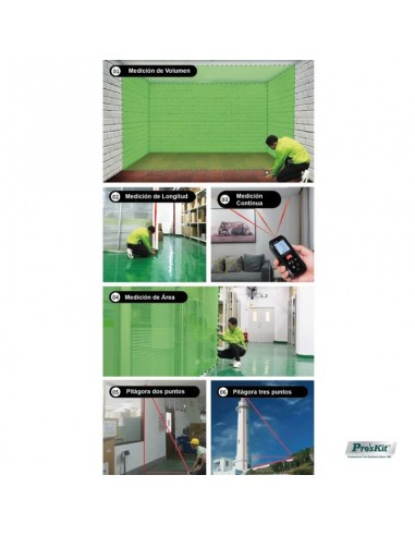 MEDIDOR DISTANCIA LASER 70MTS NT-6370 PROSKIT