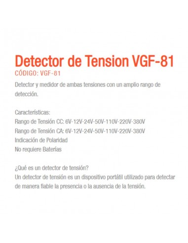 PUNTA/PRUEBA GRALF VGF-81