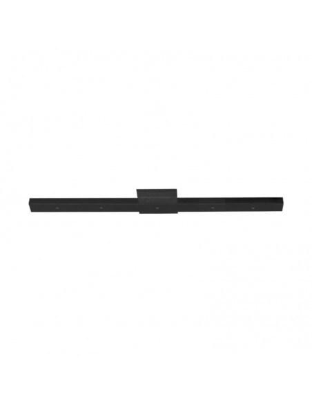 BASE BARRAL 1 A 5 LUCES LUCES NEGRO TEXT 120CMS