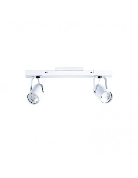 APLIQUE PARED TILCARA 2 LUCES DICRO GU10 BLANCO 35CM