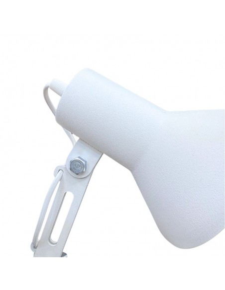 VELADOR ARTICULADO DE CHAPA BLANCO