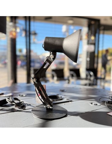 VELADOR ARTICULADO DE CHAPA NEGRO