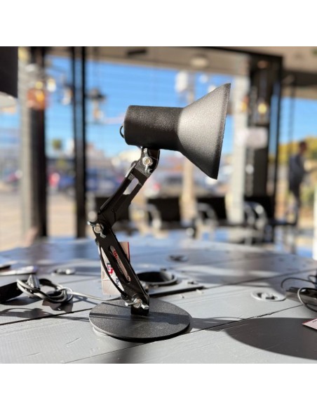 VELADOR ARTICULADO DE CHAPA NEGRO