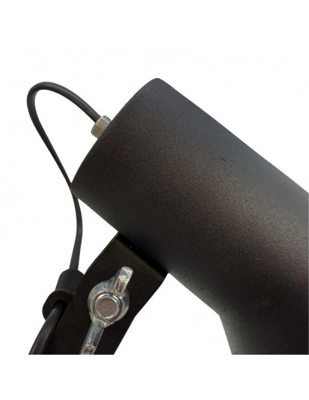 VELADOR ARTICULADO DE CHAPA NEGRO