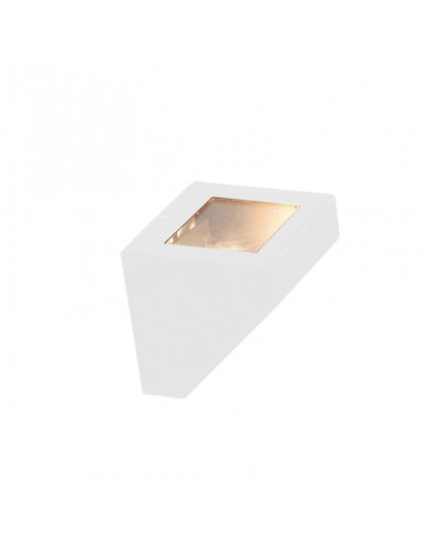 APLIQUE BIDIRECCIONAL TRIANGULO 1009  Hº- VV-G9 BLANCO.