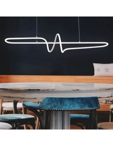 COLGANTE LED INFI 42W BLANCO 1200X390MM BLANCO DINAMICO