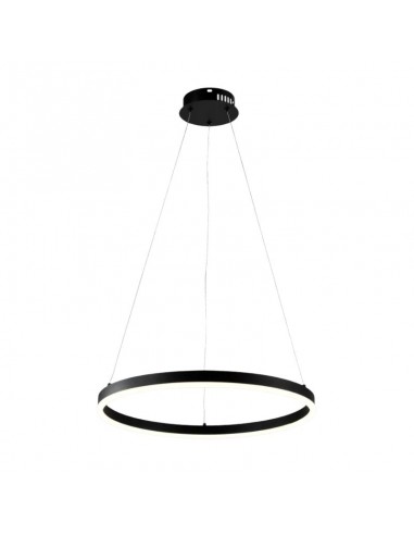 COLGANTE BRUSH LED 50CM 30W NEGRO 3000K