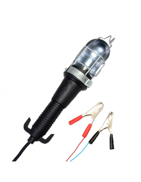 GUARDALAMPARA PORTATIL P/AUTO C/PINZAS 5MTS