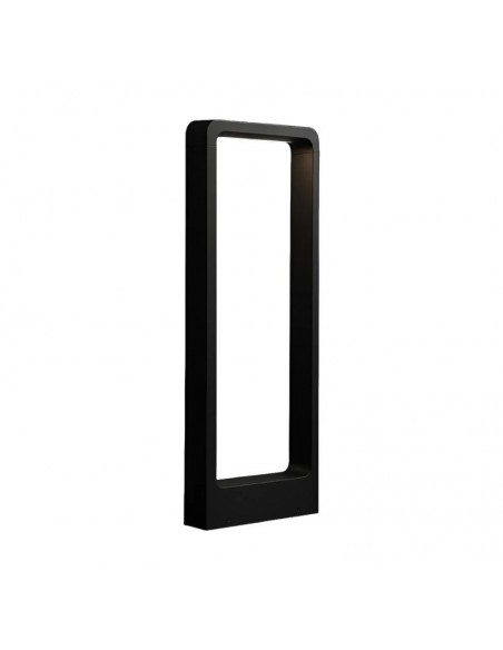 FAROLA LED 7W 60CM 3000K NEGRO IP65 ALUMINIO