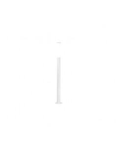 FAROLA ALUMINIO 2500 E27 BLANCO 200CM