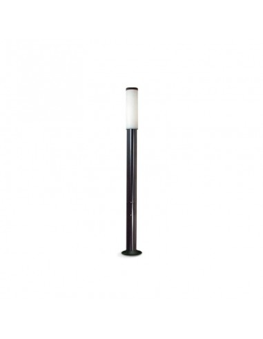 FAROLA ALUMINIO 2500 E27 NEGRO 200CM