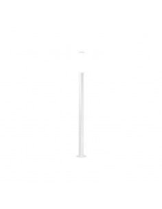 FAROLA ALUMINIO 2500 E27 BLANCO 250CM