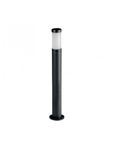 FAROLA ALUMINIO 2550 E27 NEGRO 100CM