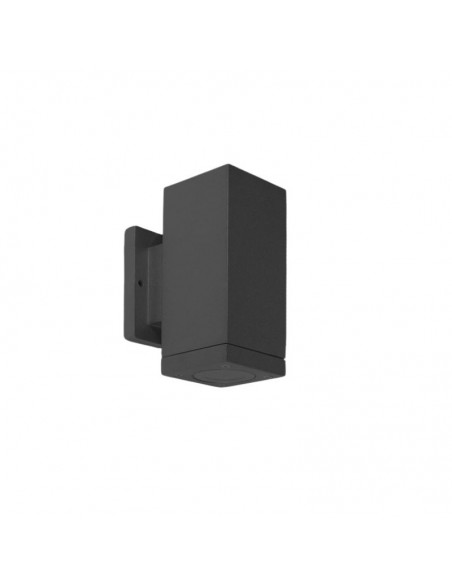 APLIQUE UNIDIRECCIONAL 2025 1 LUZ GU10 NEGRO FW