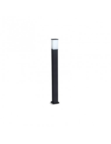 FAROLA ALUMINIO 2400 E27 NEGRO 100CM