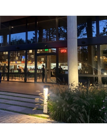 FAROLA ALUMINIO 2320 DICRO GU10 NEGRO 80CM