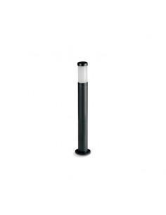 FAROLA ALUMINIO 2550 E27 NEGRO 80CM