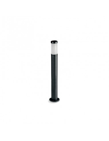 FAROLA ALUMINIO 2550 E27 NEGRO 80CM