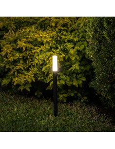 FAROLA JABALINA ALUMINIO G9 30CM (3206) 2