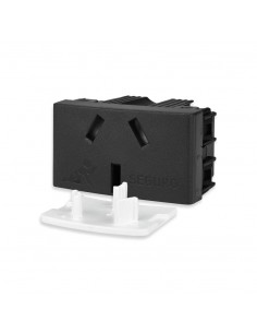 MODULO KALOP NEGRO TOMA 3P C/ SEGURIDAD