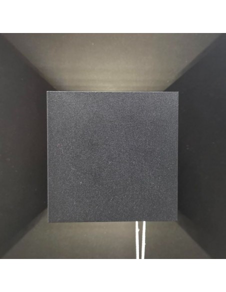 APLIQUE BIDIRECIONAL QUEEN LED REGUL LED 10W NEGRO ALUMINIO