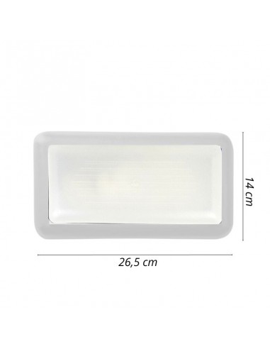 TORTUGA POLIPROPILENO LISA BLANCO E27