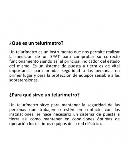 TELURIMETRO MEDIDOR DIGITAL PUESTA TIERRA DY4100 GRALF