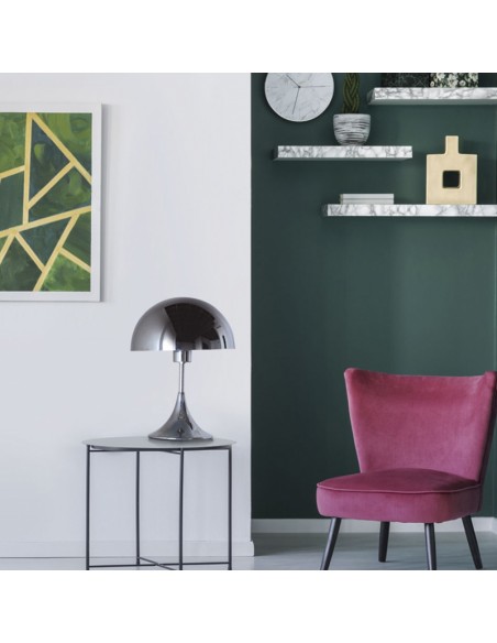 VELADOR CROM 1 LUZ E27 CROMO ACQ