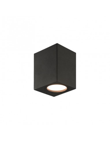 APLIQUE UNIDIRECCIONAL RECTO 1 LUZ GU10 NEGRO...