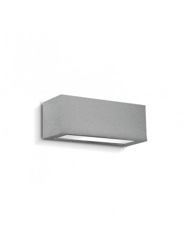APLIQUE BIDIRECCIONAL RECTO 1102 1 LUZ E27 GRIS...