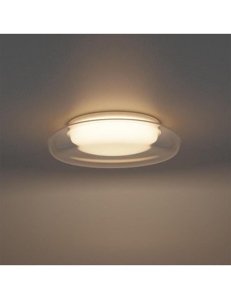 PLAFON LED VK BUBBLE R BLANCO 10W 3000K DIMMER 35CM