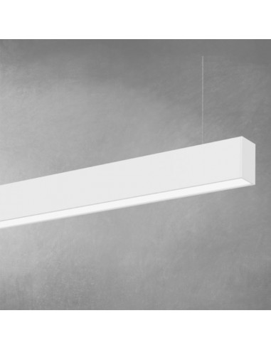 LISTON LED LEGO 30W NEGRO 115CM 4400 LM LUZ CALIDA