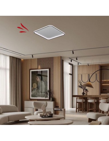 PLAFON LED FRANKA CUADRADO 75W 40CM 3000K 4000K...