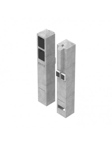 PILAR PREMOLDEADO MONOF DOBLE C/ CAJA MED Y TMG T4.