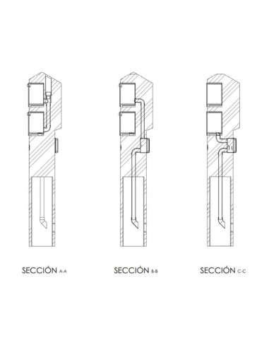 PILAR PREMOLDEADO MONOF DOBLE C/ CAJA MED Y TMG...