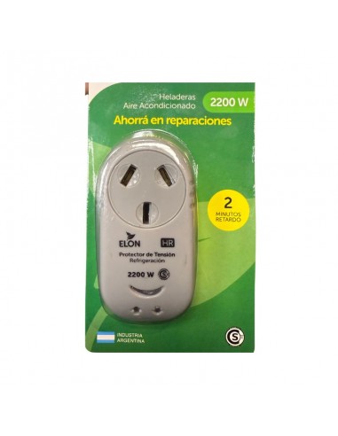 PROTECTOR TENSION ENCHUF ELON (HR) 2200W...